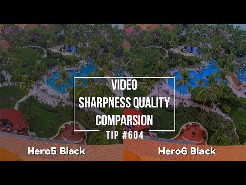 GoPro Hero6 vs Hero5 SHARPNESS QUALITY COMPARISON - GoPro Tip #604 | MicBergsma