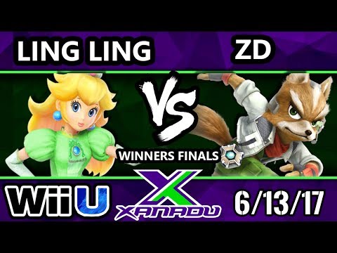 S@X 206 - Ling Ling (Peach) Vs. InC|ZD (Fox) SSB4 Winners Finals - Smash for Wii U.