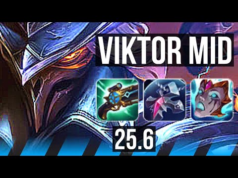 VIKTOR vs EKKO (MID) | 10/0/11, Legendary | EUW Diamond | 25.6