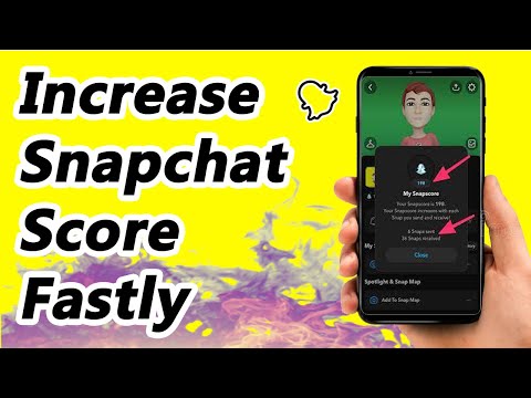 How to Increase Snapchat Score Fast in Android/iPhone || 1M Increase Snapchat Score Fast