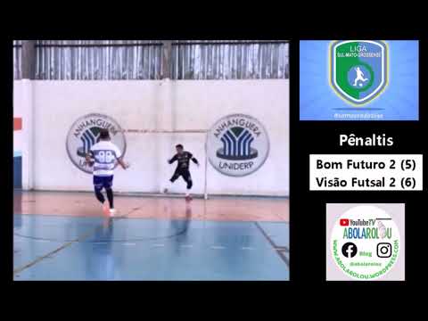 Gols de Fazenda Bom Futuro x Visão Futsal - Final do Estadual Liga Sul-mato-grossense 2021