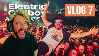 Electric Callboy - VLOG 7 // TEKKNO WORLD TOUR EUROPE // Hamburg Frankfurt Zurich E-S-A Paris London