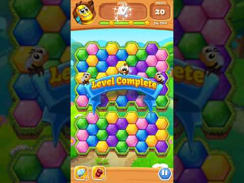 Bee Brilliant Blast Level 62 3 stars