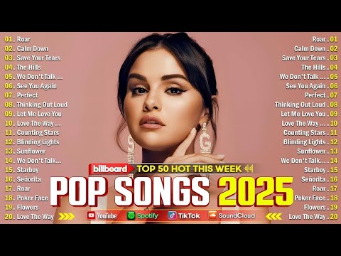 Top 40 Songs This Week 2025🎧Best Weekly Hits | Bruno Mars, Dua Lipa, Rihanna, Lady Gaga, Ed Sheeran