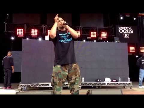 Immortal Technique freestyles at Rock The Bells 2013 about Government , Race & Illuminati (HD)