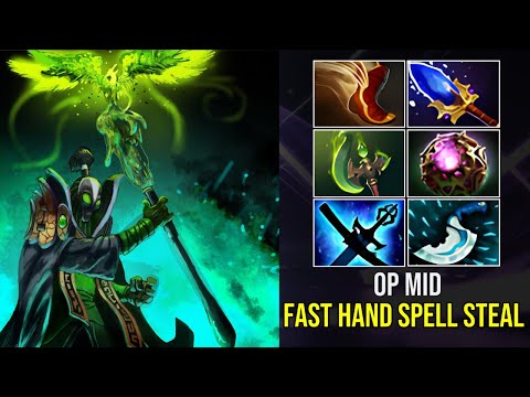 28 Kills OP Rubick - Fast Hand Spell Steal Destroys SF Mid! | Dota 2 Pro Highlights 7.39d.