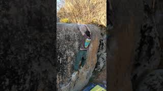 Video thumbnail of Problem 38 (Baleine), 7a. Targasonne