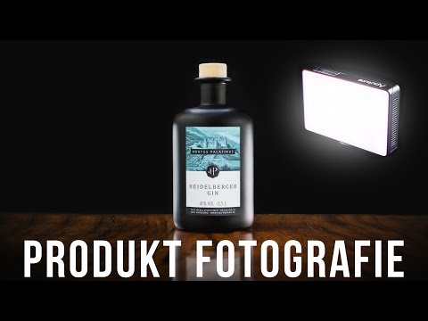 Produktfotografie mit einem Licht Tipps | Low Budget Produktfotografie Tutorial (Aputure MC)