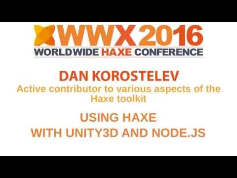 "Using Haxe with Unity3D and node.js" by Dan Korostelev