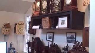 A Walk-through of a Private Collection of Rare Black Forest Clocks
