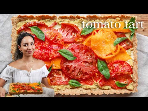 This Heirloom Tomato Tart is too pretty not to make!