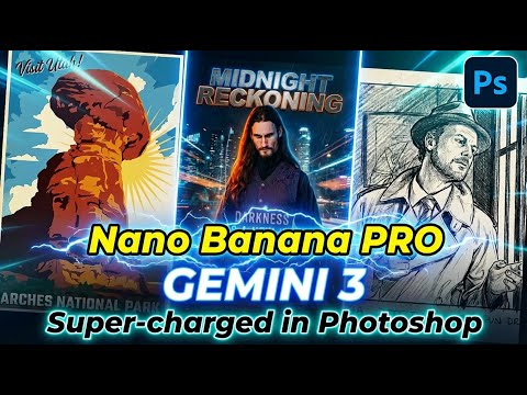 Photoshop Gemini 3.0 MAGIC! | 8 INSANE AI Transformations You Must Try