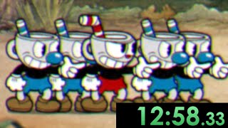 Speedrunning Cuphead with a Mugman Army