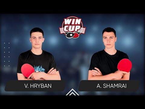 21:45 Vadym Hryban - Andrii Shamrai West 6 WIN CUP 27.10.2023 | TABLE TENNIS WINCUP