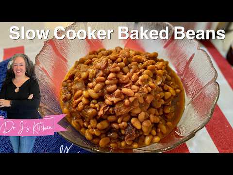 Slow Cooker Baked Beans | Easy & Delicious