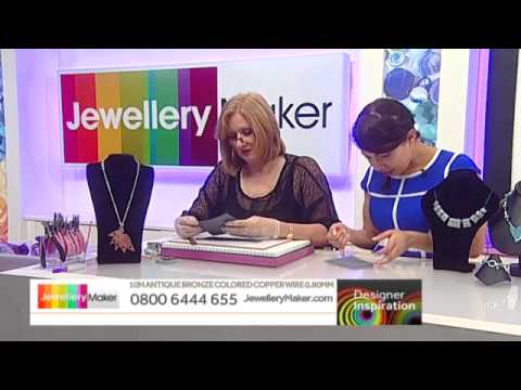 Learn How to Make Polymer Clay Jewellery - JewelleryMaker DI LIVE 27/04/15