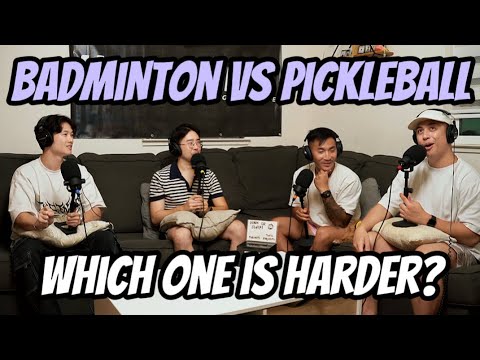 Dink or Swim Podcast Episode #17 | Badminton Vs. Pickleball featuring Wannie/RD