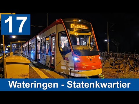 HTM lijn 17: Wateringen - Statenkwartier | HTM 5010 | 2025