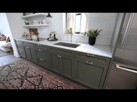 Interior Design — Narrow & Timeless Rowhouse Kitchen Design Makeover