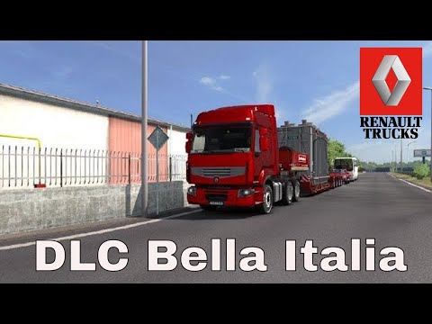 ETS2 - Renault Premium - Roma to Firenze TIME-LAPSE