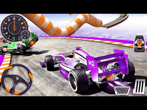 Formula Car Stunt Racing Master 3D - Impossible GT Car Mega Ramp Simulator - Android GamePlay