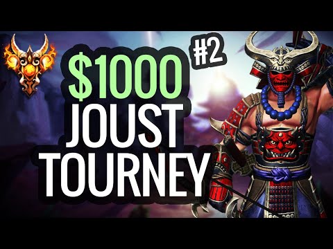 $1000 Joust Tournament Game #2 Barraccudda's Hou yi is SCARY! - Smite