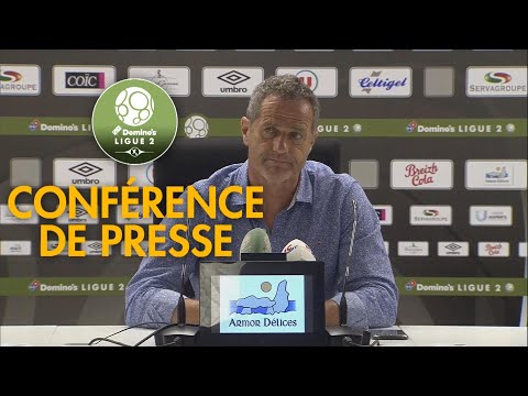 Conférence de presse EA Guingamp - Grenoble Foot 38 ( 3-3 )  / 2019-20