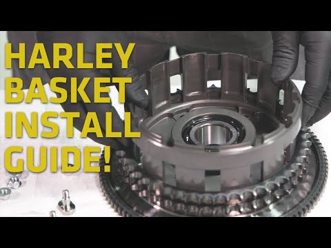How to Install a Rekluse Clutch Basket in your Harley M8 and Twin Cam