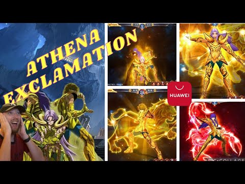 Prochain EX  : athena exclamation video  cn server test saint seiya awakening