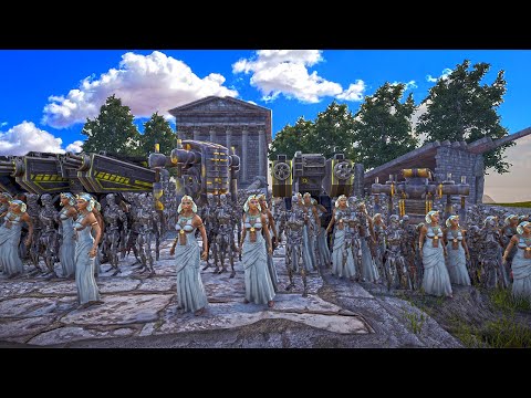 T45 Shotgun, T800 Terminator, Botmech & cleopatra vs. 3 million Zombies !! UEBS 2