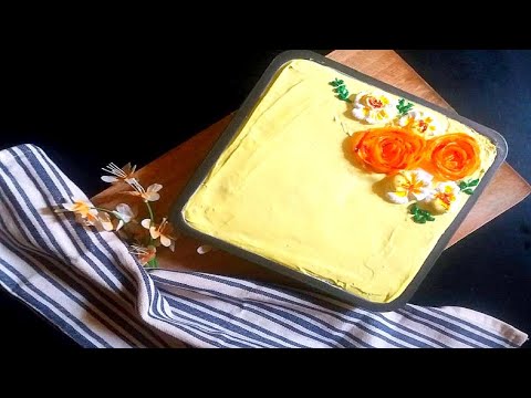 Mango Tres Leches Cake ( THREE MILK CAKE ) Recipe By Mishal's Kitchen