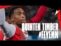 Quinten Timber na zijn eerste Feyenoord-treffer | ‘Volop genoten van het moment na mijn goal’