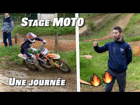 Je fais UNE JOURNEE DE STAGE MOTO avec mon Entraineur sur le circuit de Bonneuil En Valois !
