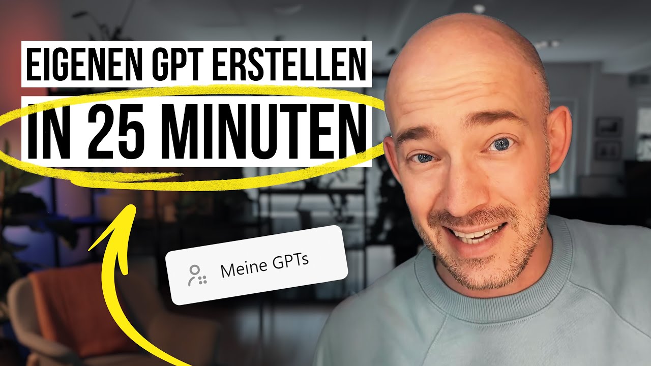 Mach ChatGPT zu DEINER KI mit einem eigenen Custom GPT - in unter 25 Minuten | BUILD WITH ME