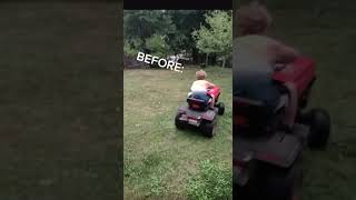 BEFORE AND AFTER A PULLEY SWAP AND MODS