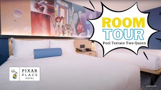 Pool Terrace Room - Club Level (Two Queens) room tour