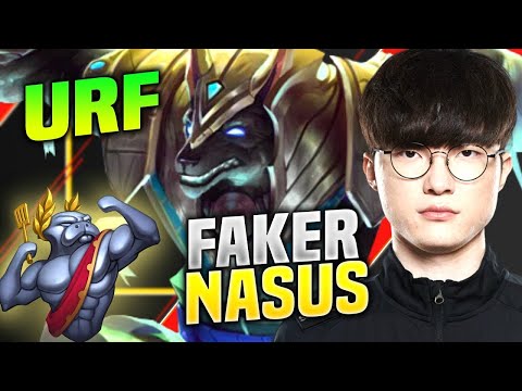 FAKER URF NASUS DESTROYED 10MİN 600 STACK 25/1/13