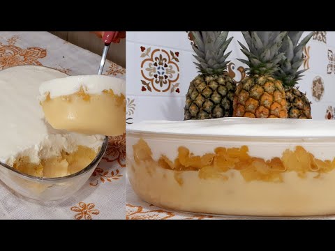 The simplest and easiest pineapple delight in the world.