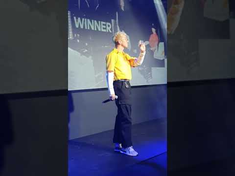 Fiance - Mino in Adidas Day & Night event 190413l2