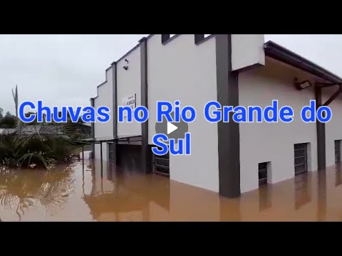 Igreja debaixo d'água Oremos pelo Rio Grande do Sul