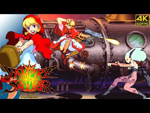 Vampire Savior - B.B. Hood (Arcade / 1997) 4K 60FPS