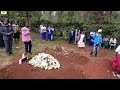 Hannah Wairimu Thuku Burial Ceremony