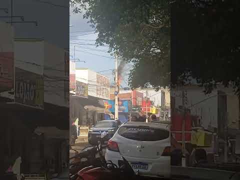 Fogo No Poste, Aqui Na AV Magalhães de Almeida...💭🔥 #vidanaroça #maranhão #shorts