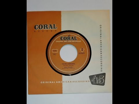 JOHNNY BURNETTE TRIO  "You`re Undecided"  Deutsche CORAL 1956 Rockabilly