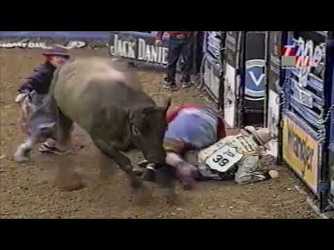 PBR 2001: Mike Collins Squished Against the Chutes