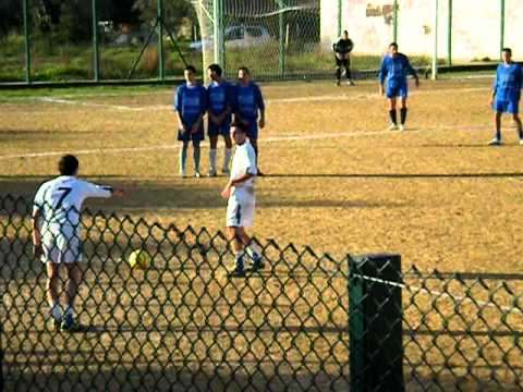 6 Amica Krosia punizione a lato di Francesco Mazza 27'p t 