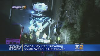 Car, Tanker Truck Crash On Garden State Parkway Kills 4
