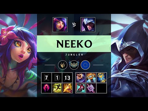 Neeko Jungle vs Talon - EUW Challenger Patch 25.21