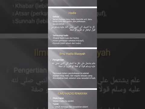 Pengantar Ilmu Hadis