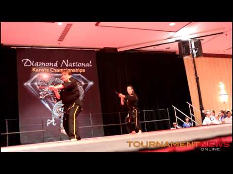 Team NK Synchronized Forms at Diamond Nationals 2012